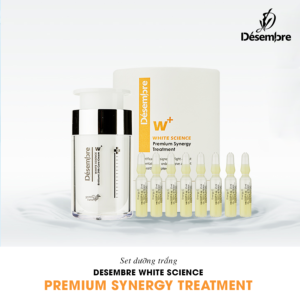 Bộ Dưỡng Trắng & Trị Nám Desembre White Science Premium Synergy Treatment