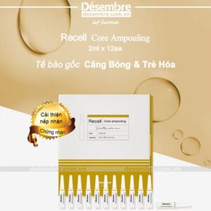Tế Bào Gốc Trẻ Hóa & Căng Bóng Désembre At Home Recell Core Ampouling 2ml x 12pcs